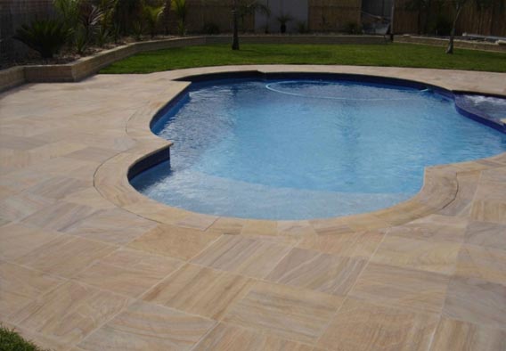 Rainbow Pool Copings
